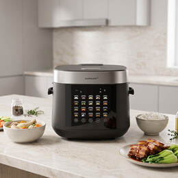 EJR348BLK- Nồi cơm điện tử Locknlock Digital rice cooker 220V, 50Hz, 860W, 1.8L- M&agrave;u đen